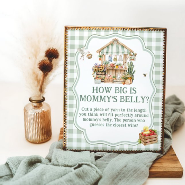 Jordbrukarnas marknad Hur stor är Mamma Belly? Poster (Skapare uppladdad)