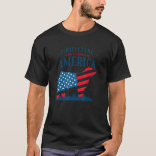 Jordbruket är ryggraden i den amerikanska apparate t shirt