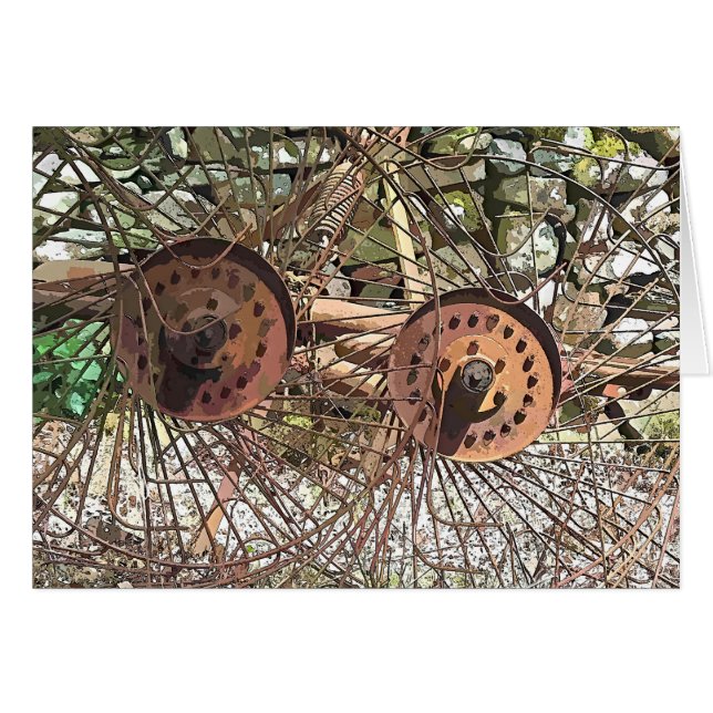 JORDBRUKKORT HÄLSNINGSKORT (Framsidan Horizontal)