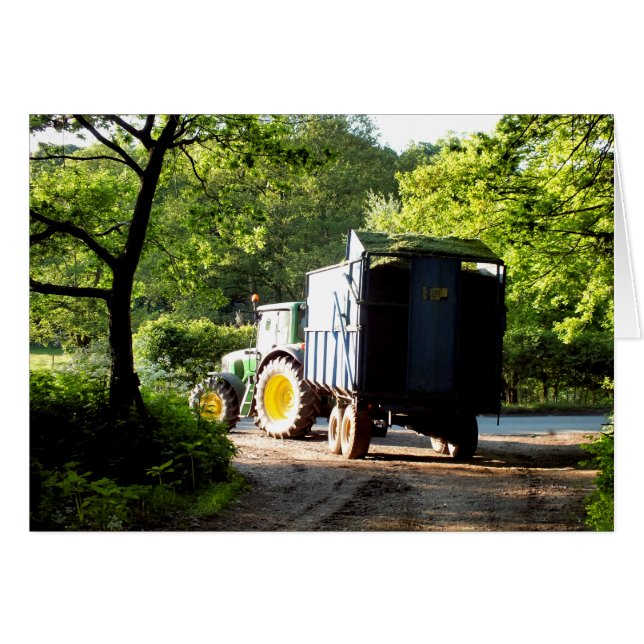 JORDBRUKKORT HÄLSNINGSKORT (Framsidan Horizontal)