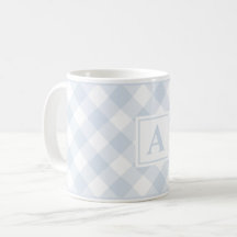 Jordbruksblått Buffalo Play Monogrammed Mugg