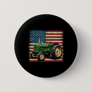 Jordbruksfarmtraaktor USA flagga Tractor American Knapp