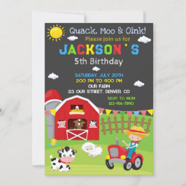 Jordbruksfödelserbjudande Ranch cowboyen party inb Inbjudningar