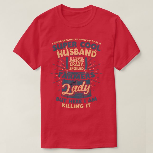 Jordbruksföretaget manar Farmer Make T Shirt (Design framsida)