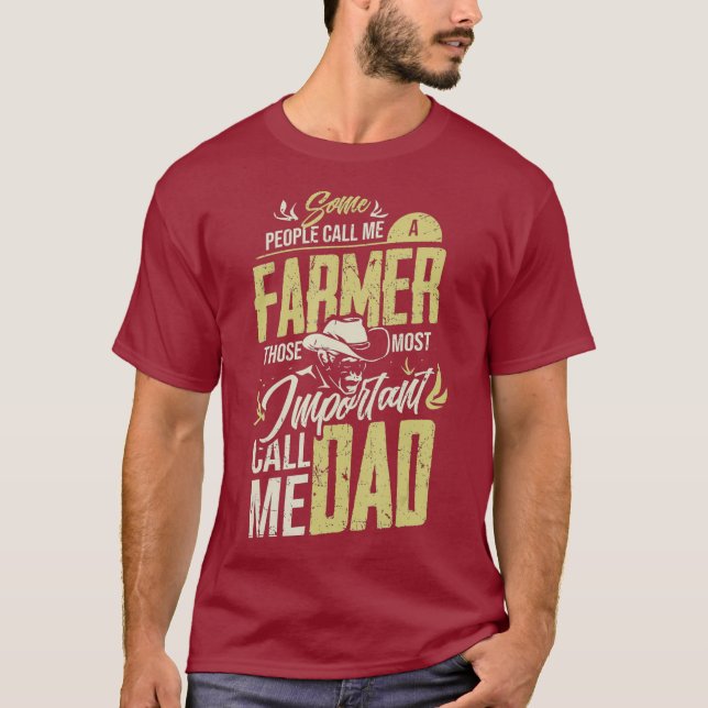 Jordbruksföretaget Pappa T Shirt (Framsida)