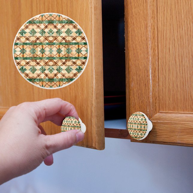 Jordbruksföretaget Rustic Mönster Knopp (Skapare uppladdad)