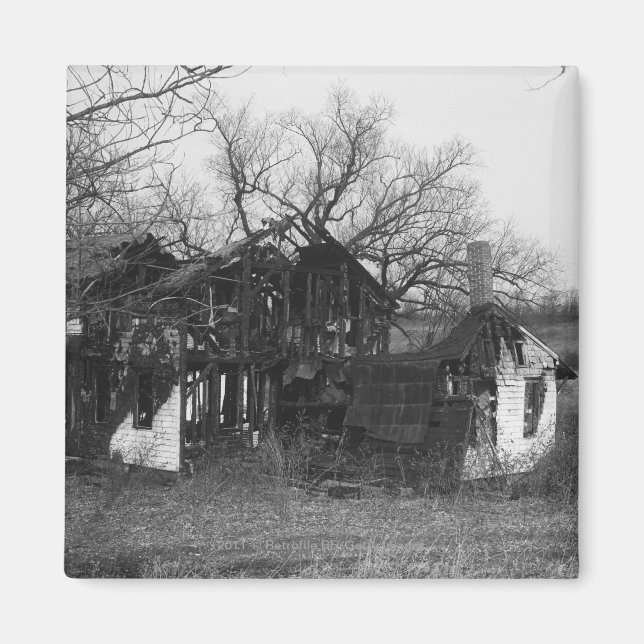 Jordbruksföretagets ruiner magnet (Framsidan)