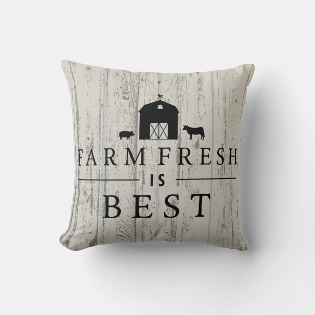 JORDBRUKSFRESH ÄR BÄST! KUDDE (Framsida)