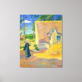 Jordbrukshus i Le Pouldu Canvastryck