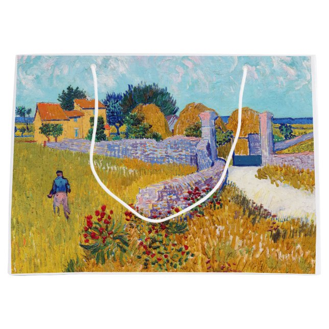 Jordbrukshus i Provence, Van Gogh (Framsidan)