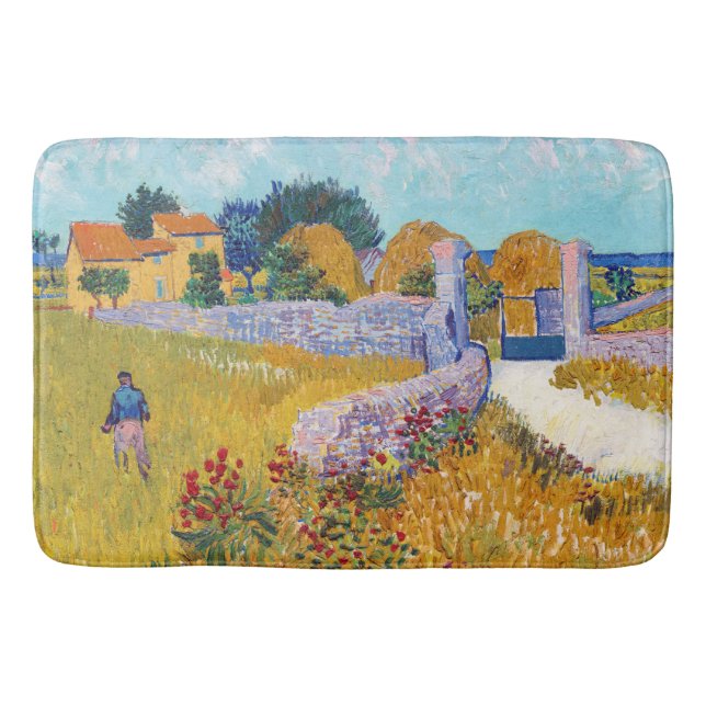 Jordbrukshus i Provence, Van Gogh Badrumsmatta (Framsidan)