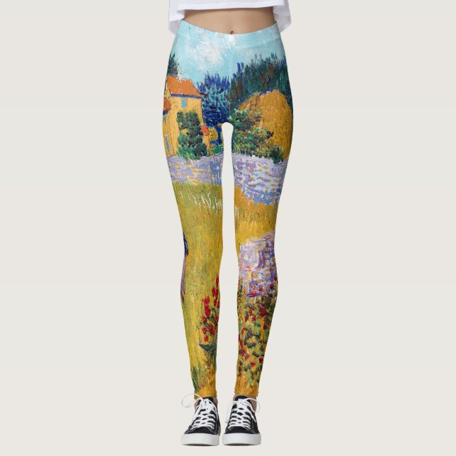 Jordbrukshus i Provence, Van Gogh Leggings (Framsida)