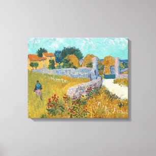 Jordbrukshus i Provence Vincent van Gogh Canvastryck