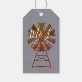 Jordbrukshus Kvarn Rustic Barn Bröllop Presentetikett