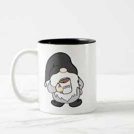 Jordbrukshusen Gnome med Lumpy Coffee Mugg