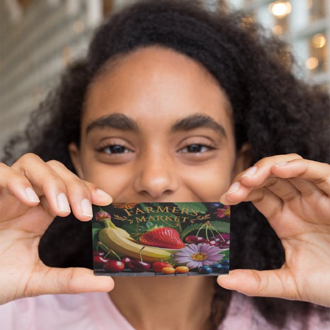 Jordbruksmarknaden (A) Visitkort (Skapare uppladdad)