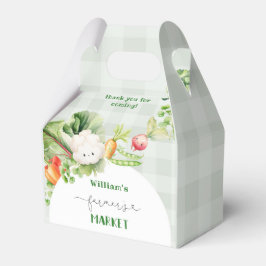 Jordbruksmarknaden barns födelsedag party presentaskar