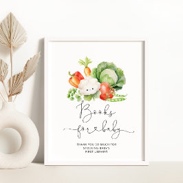 Jordbruksmarknaden i baby, lokalt odlad Bokar Poster