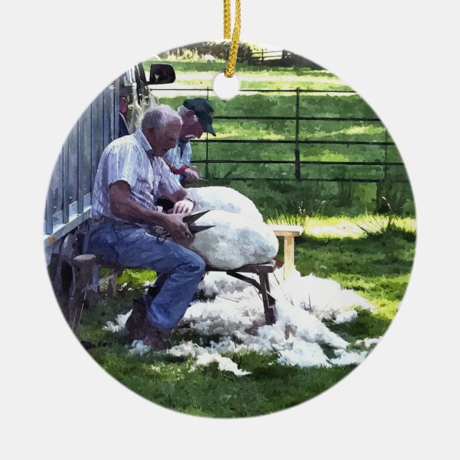 JORDBRUKSMLIV JULGRANSPRYDNAD KERAMIK (Framsidan)