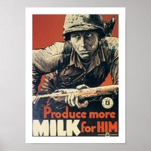 Jordbruksprodukter mer mjölk för honom poster