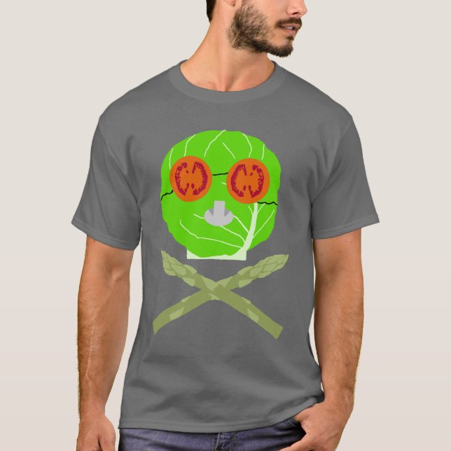 jordbruksprodukterpirat tee shirt (Framsida)