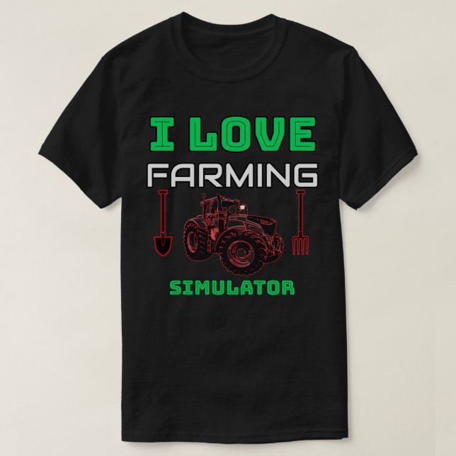 jordbrukssimulator 1 t shirt (Design framsida)