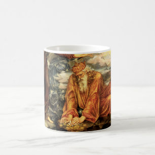 Jordbunden av Evelyn De Morgan, viktoriansk konst Kaffemugg