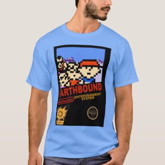 Jordbunden Retro-spelförsäkring T-skift T Shirt