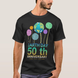 jorddag 50-årsdagen t shirt
