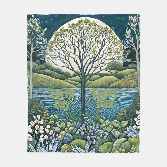 Jorddag Fleecefilt (Framsidan)