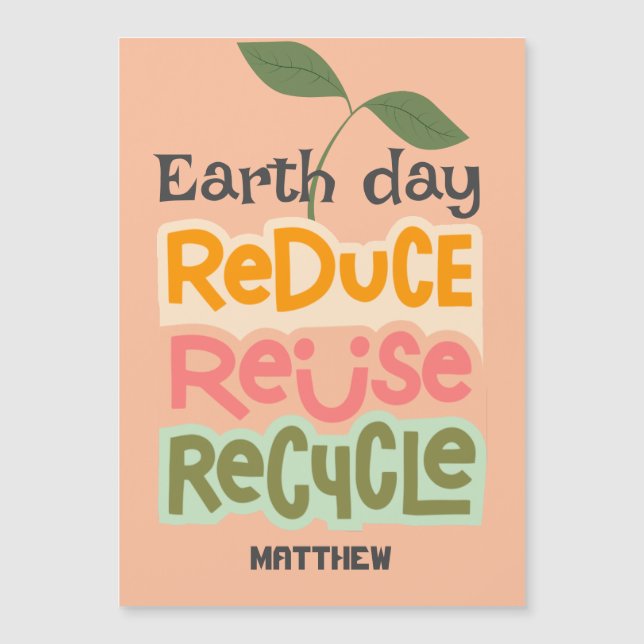 Jorddag, gå grön, enkel elegant (Framsida)