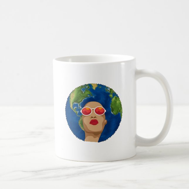 Jorddag i African mor Kaffemugg (Höger)