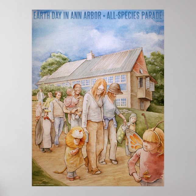 jorddag i hamn (poster) poster (Framsidan)