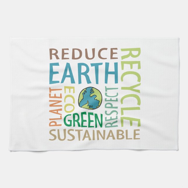 Jorddag Kökshandduk (Horisontell)