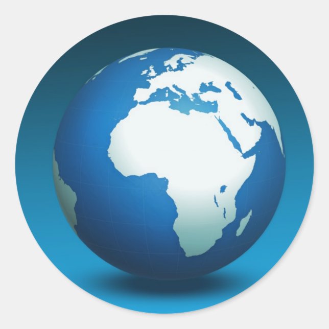 Jorddag Runt Klistermärke (Framsida)