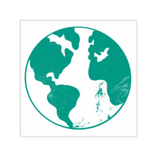 Jorddag Självfärgande Stämpel