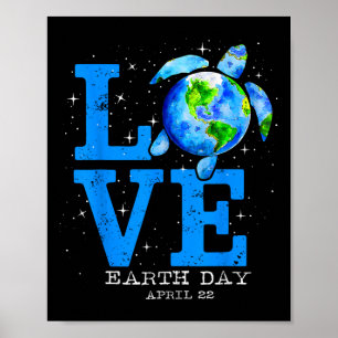 Jorddagen 2025 Spara Sea Turtle The Planet Restore Poster