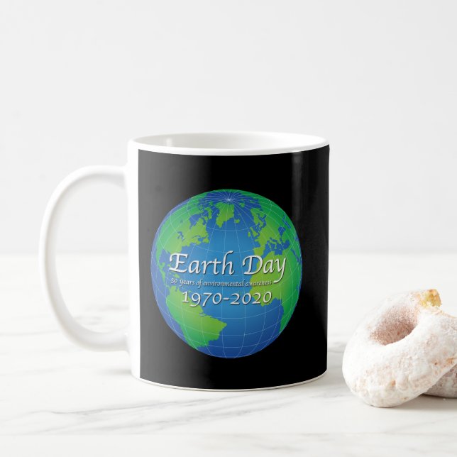 Jorddagen 50-årsdagen 2020 kaffemugg (Med munk)