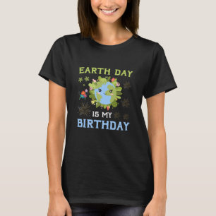 Jorddagen är min födelsedag Internationell T Shirt