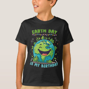 Jorddagen är min födelsedag, min födelsedag t shirt