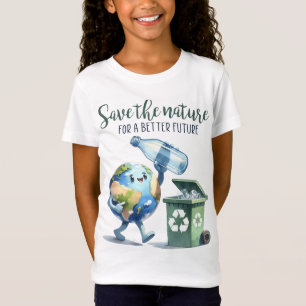 Jorddagen den 22 april Återvinnans Spara Miljön T Shirt