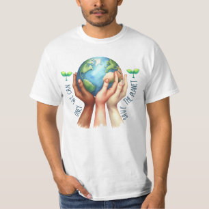 Jorddagen den 22 april Återvinnans Spara Miljön T Shirt