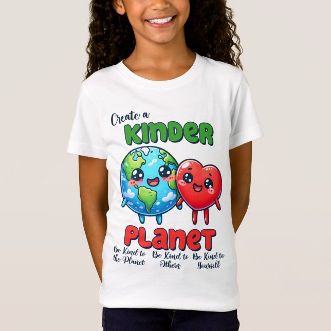 Jorddagen den 22 april, var vänlig mot planeten Jo T Shirt (Framsida)