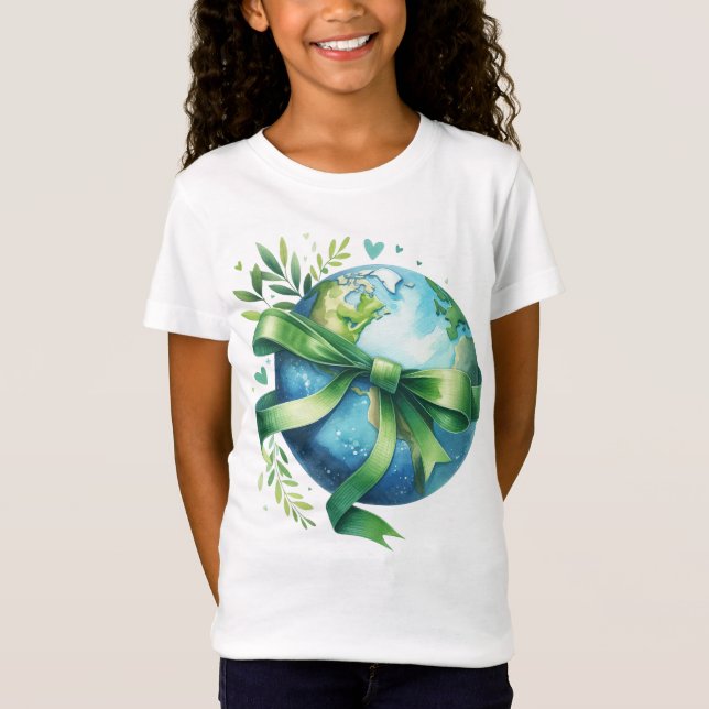 Jorddagen den 22 april, var vänlig mot planeten Jo T Shirt (Framsida)