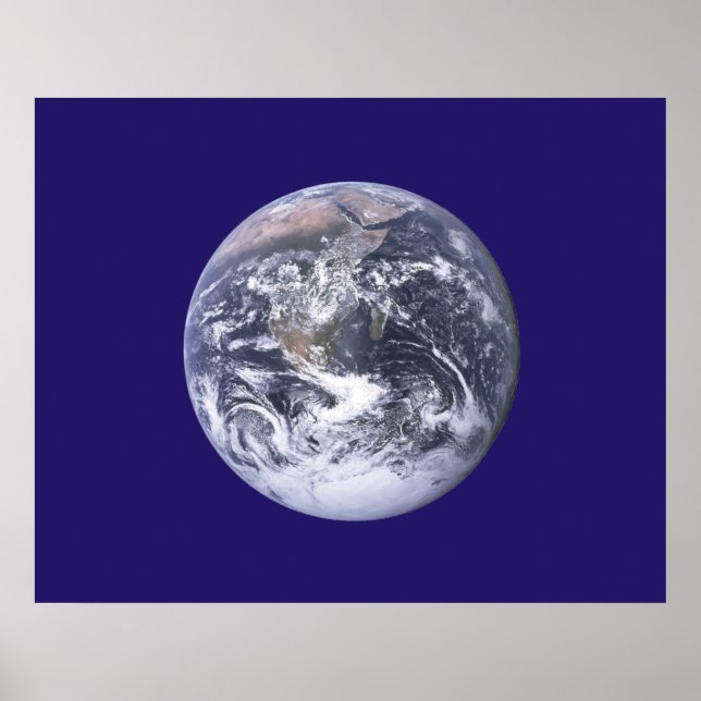 Jorddagen, Flagga Poster (Framsidan)