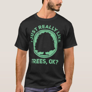 Jorddagen för arboristisk skogsvård i träd t shirt