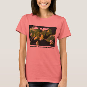 Jorddagen - förbunden med slumpmässiga Greenness-h T Shirt