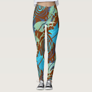Jorddagen, havssköldpaddan, rensa havet leggings