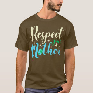 Jorddagen i lycklig respekterar din Mor-finniga ve T Shirt