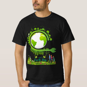 Jorddagen i lycklig t shirt